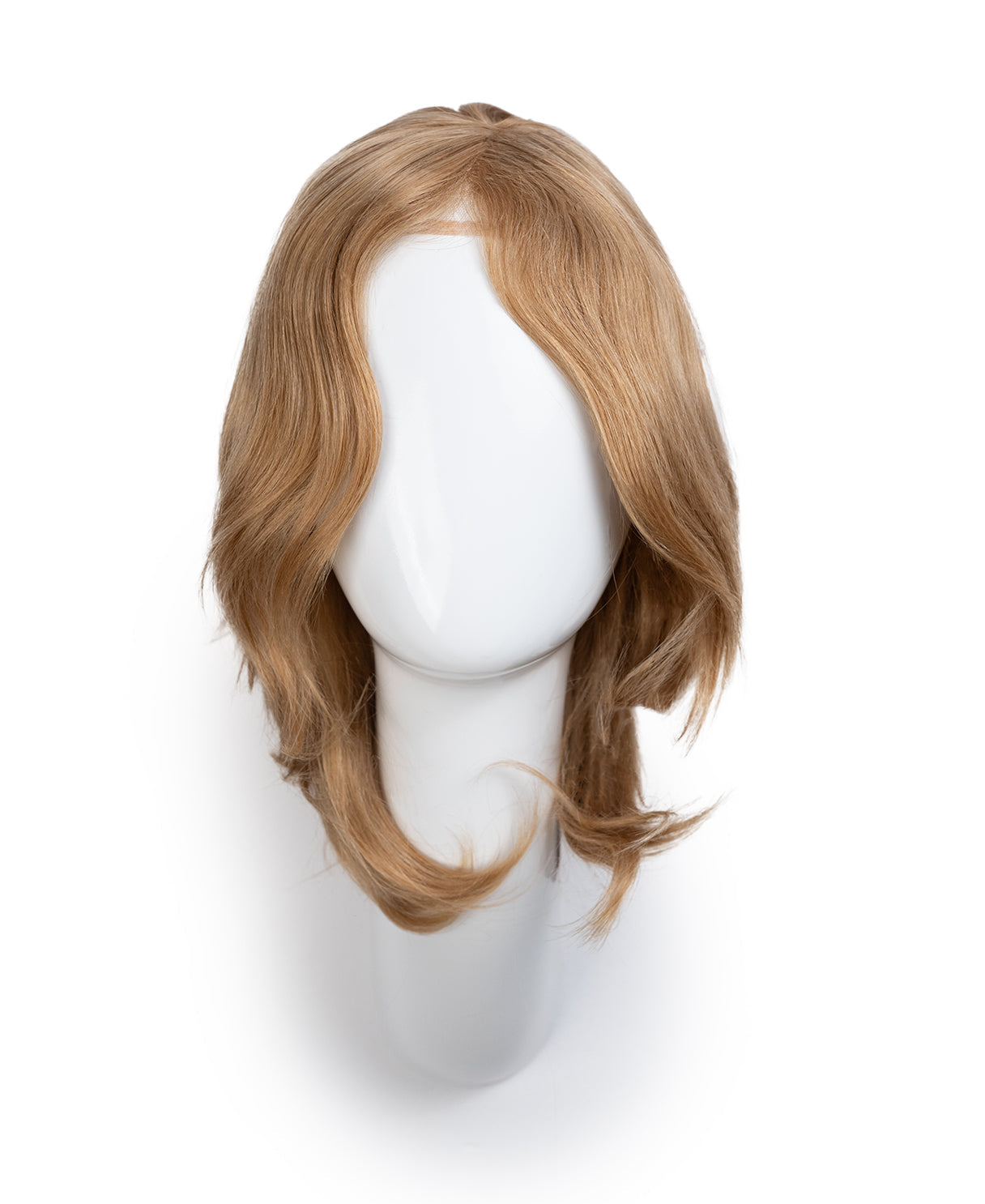 european virgin hair wig - 8" honey blonde.