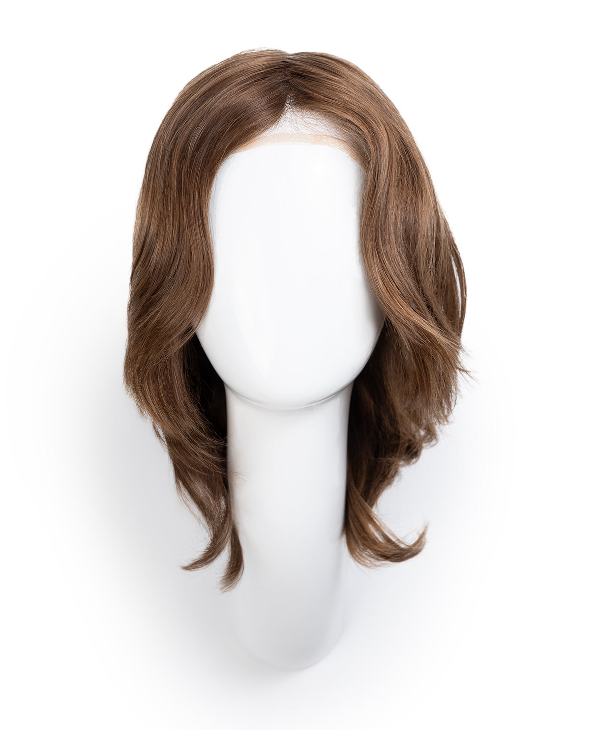 european virgin hair wig - 8" dark blonde.