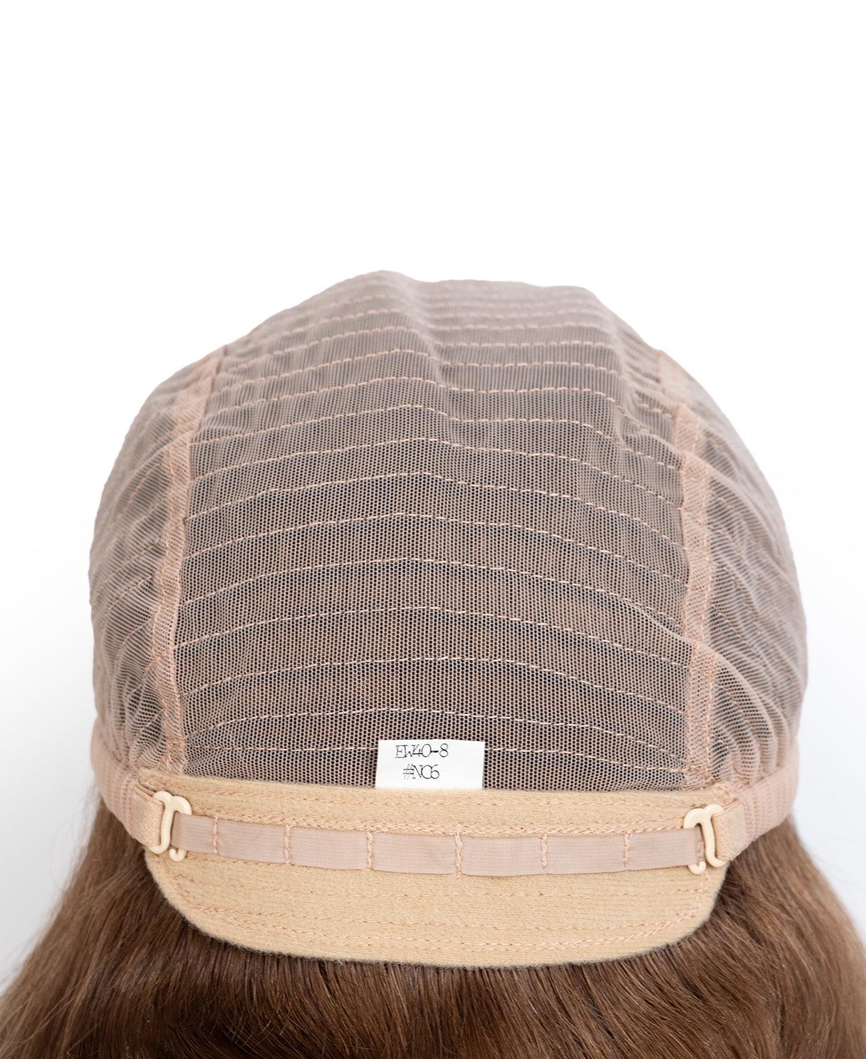 european virgin hair wig - 8" light brown.