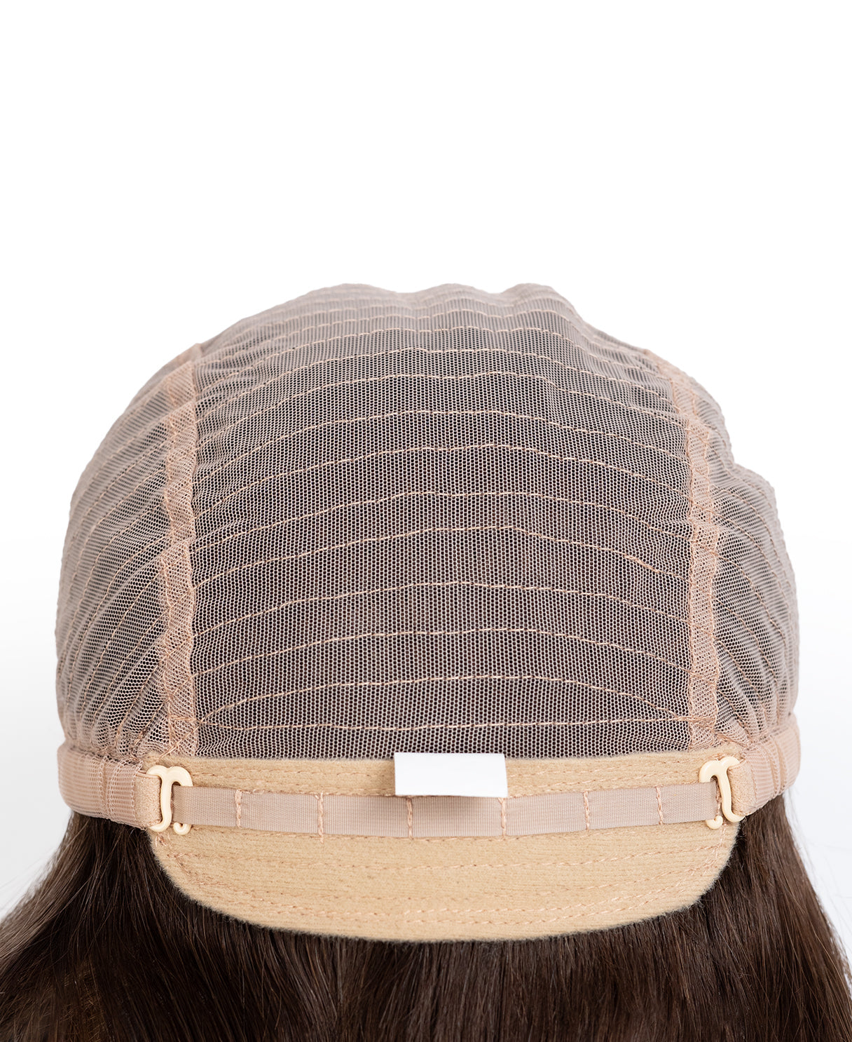 european virgin hair wig - 8" medium brown.