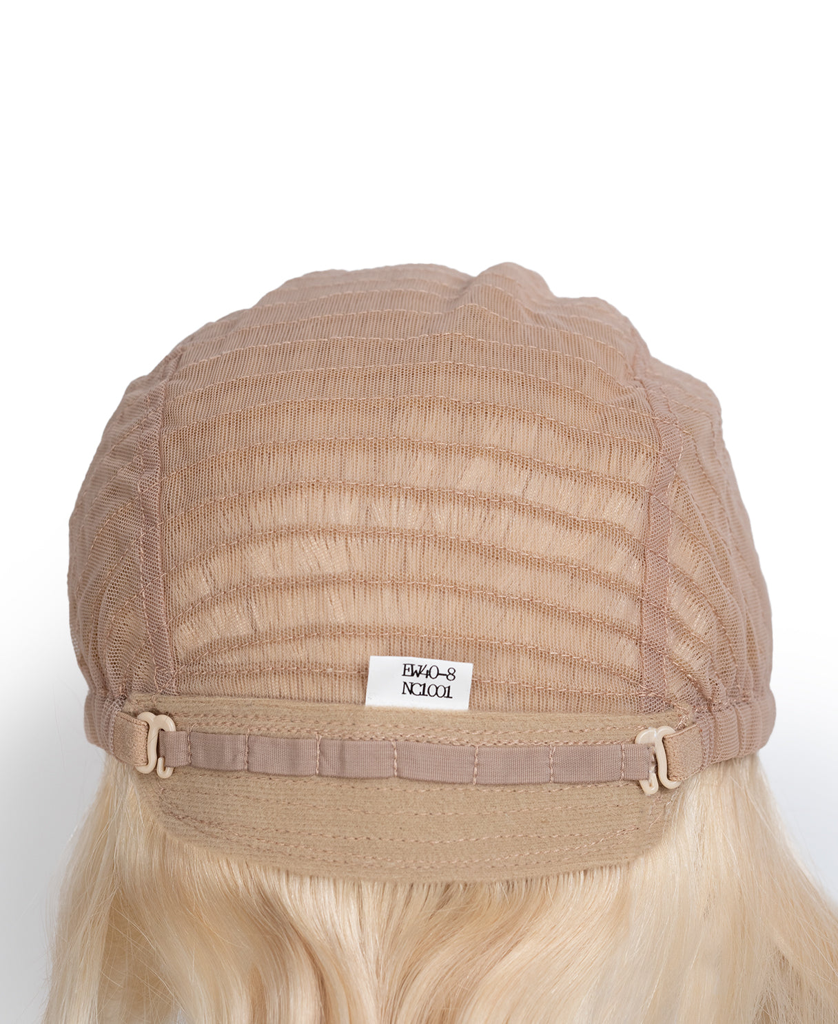 european virgin hair wig - 8" light blonde.