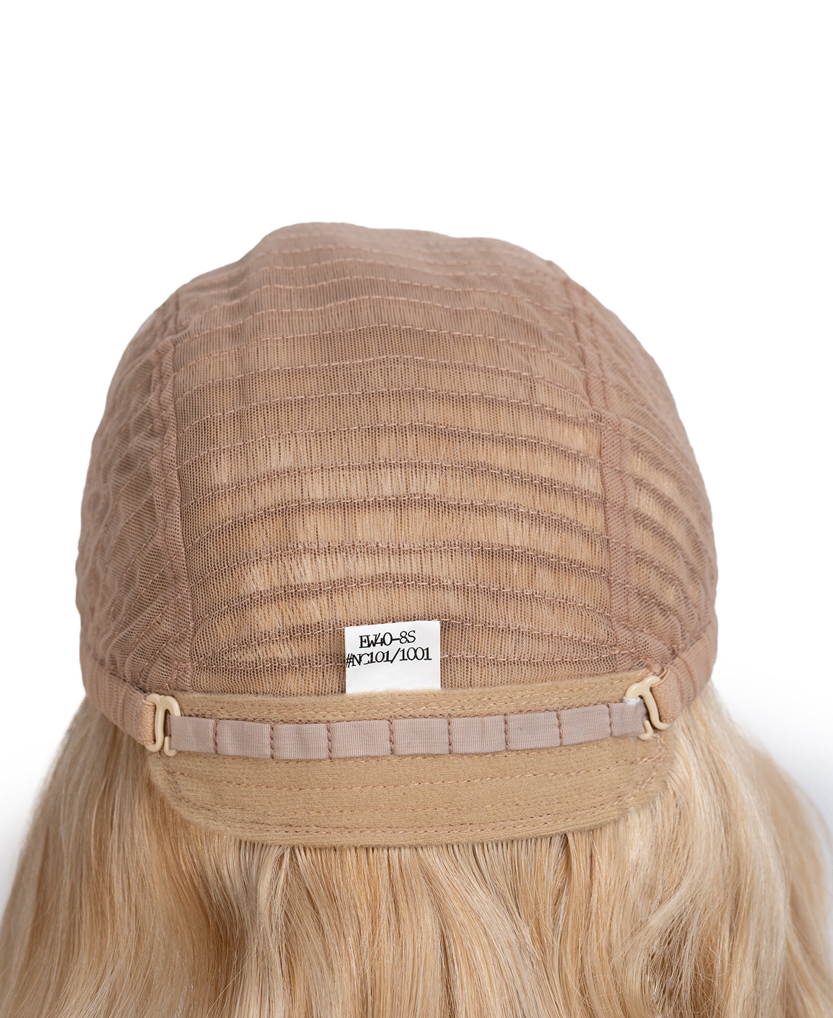 european virgin hair wig - 8" blonde highlights.