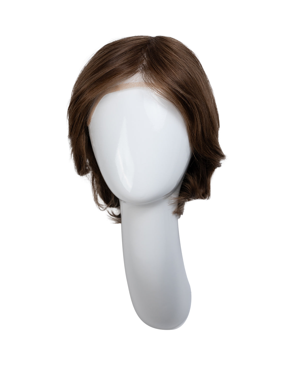 european virgin hair wig - 6" dark blonde.