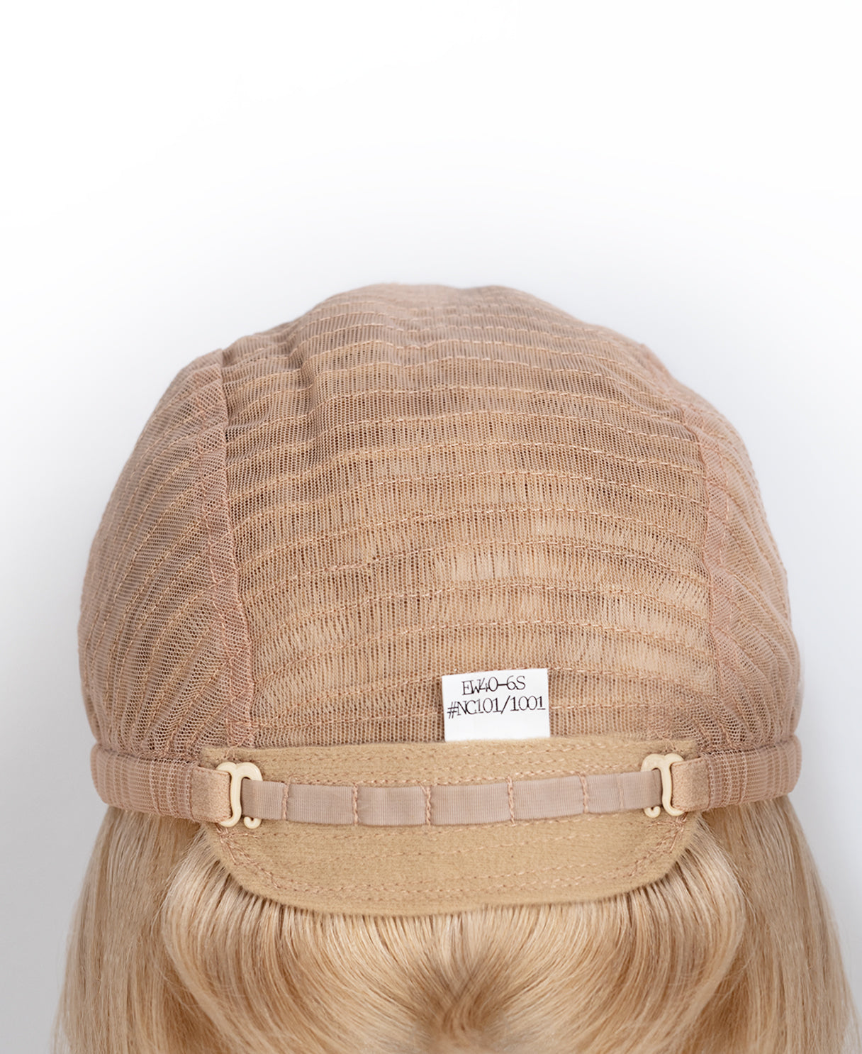 european virgin hair wig - 6" blonde highlights.