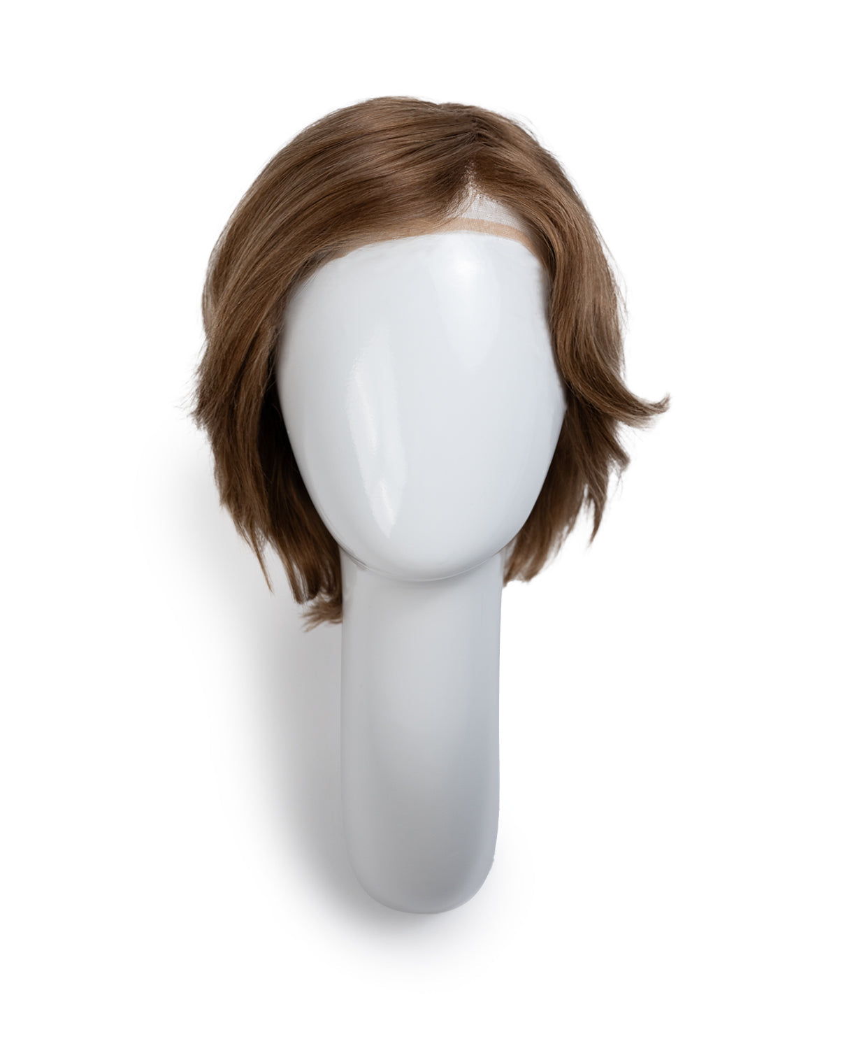 european virgin hair wig - 6" medium blonde.