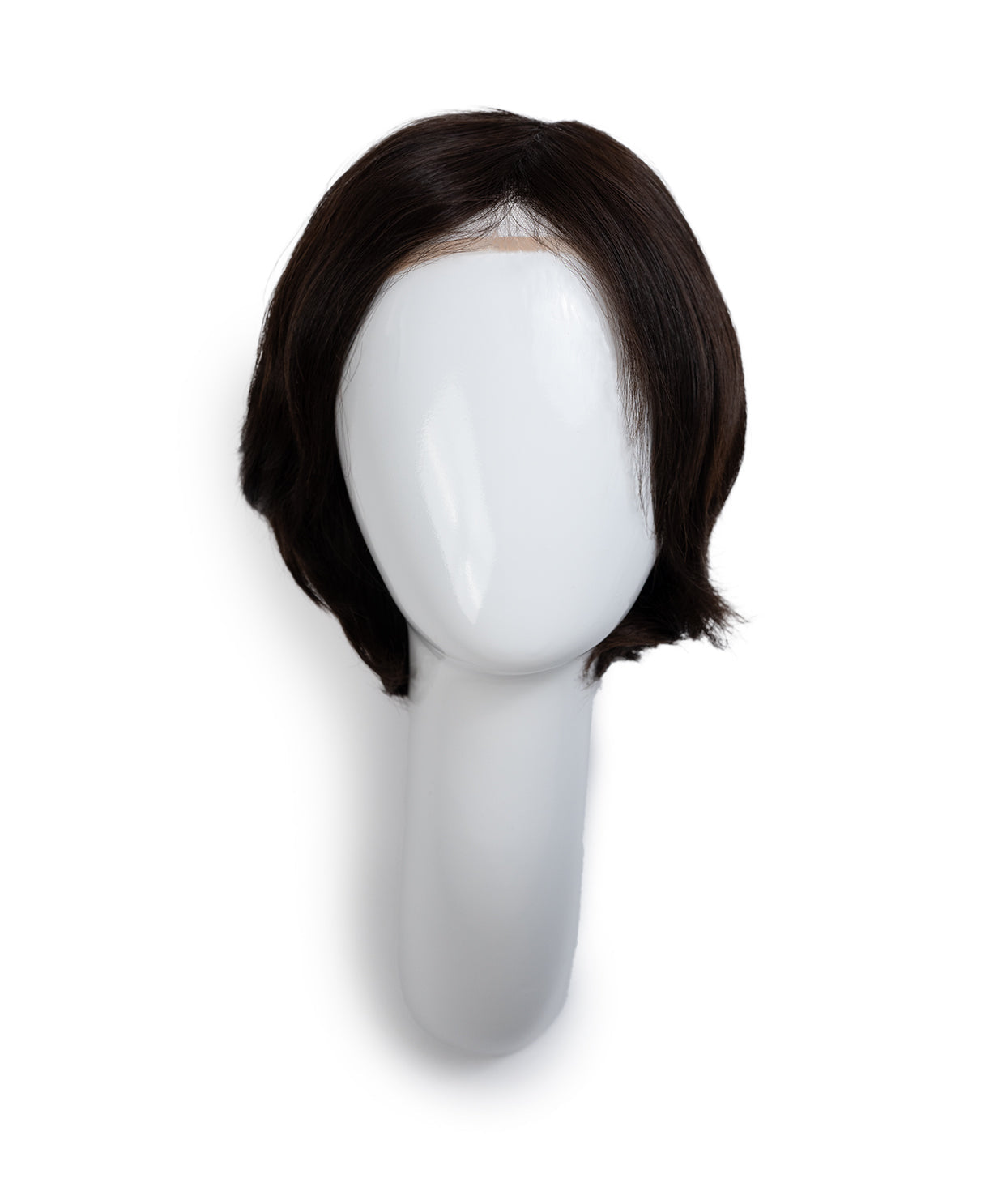 european virgin hair wig - 6" chocolate brown.