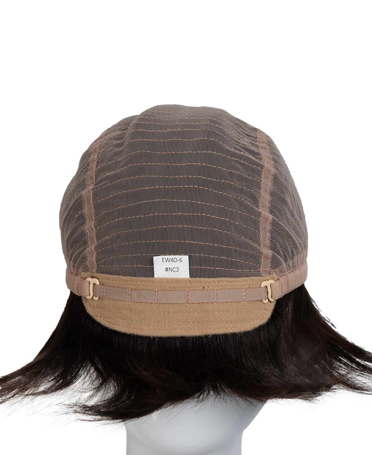 european virgin hair wig - 6" chocolate brown.