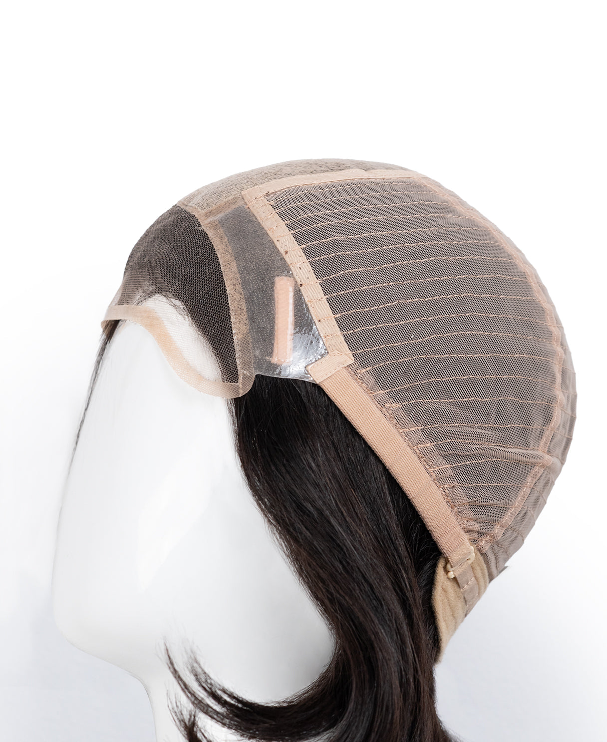 european virgin hair wig - 10" natural black.