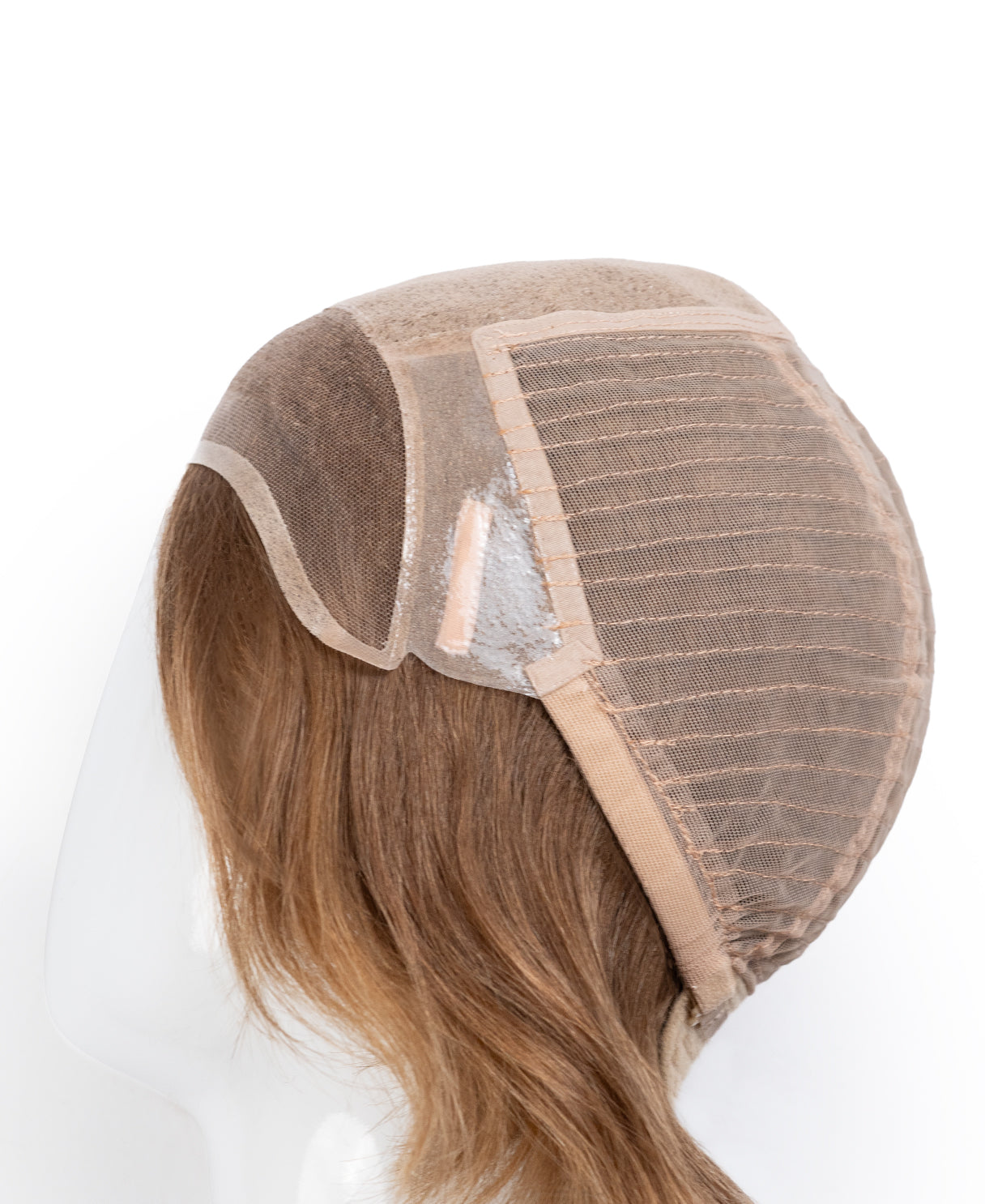 european virgin hair wig - 8" warm blonde.