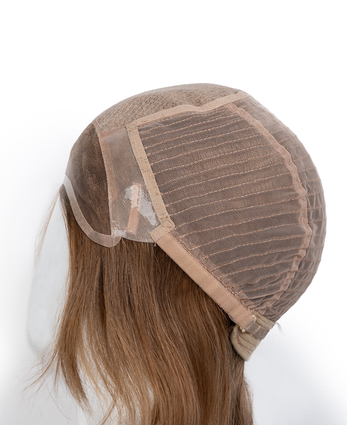 european virgin hair wig - 8" medium blonde.