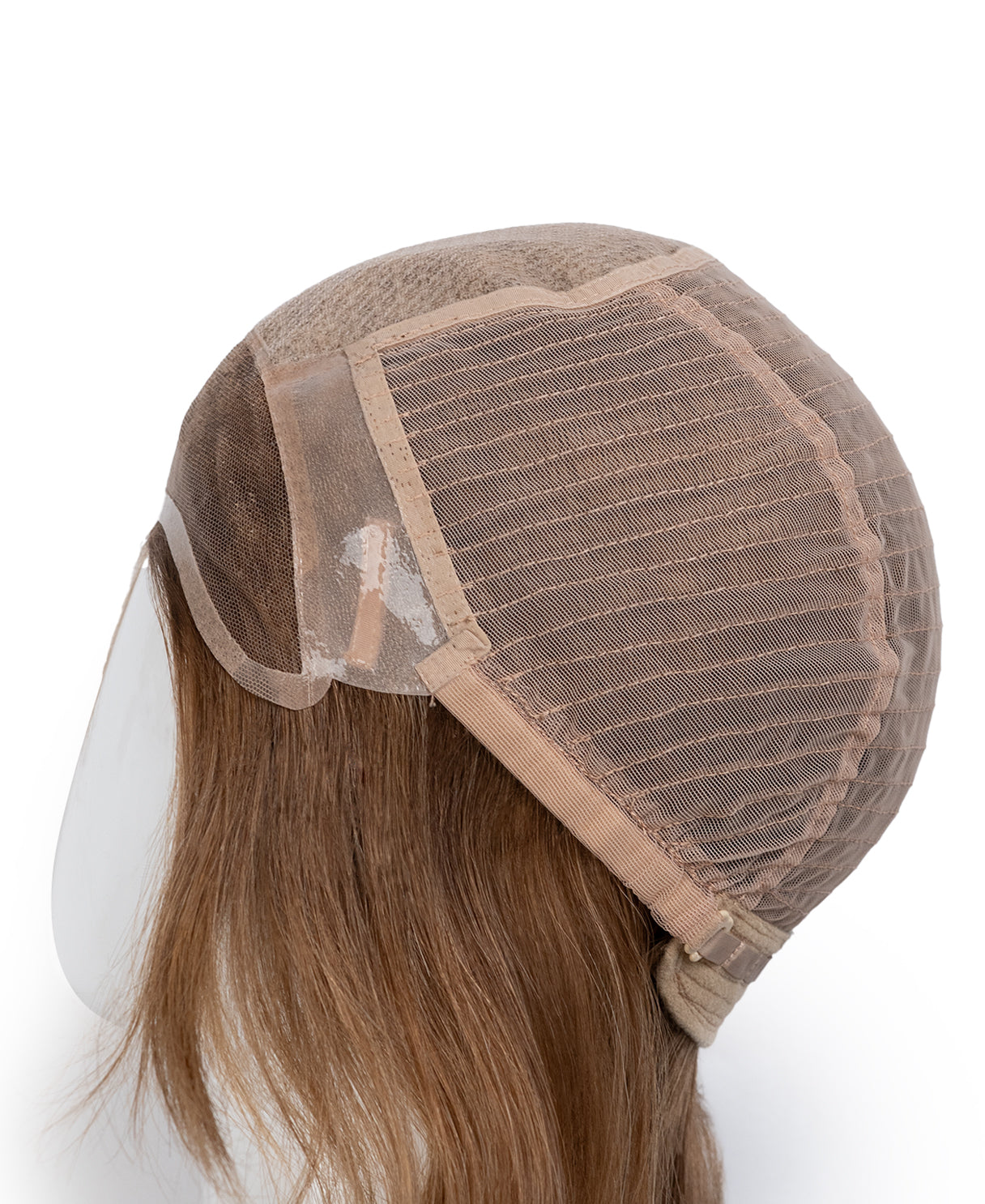 european virgin hair wig - 10" medium blonde.