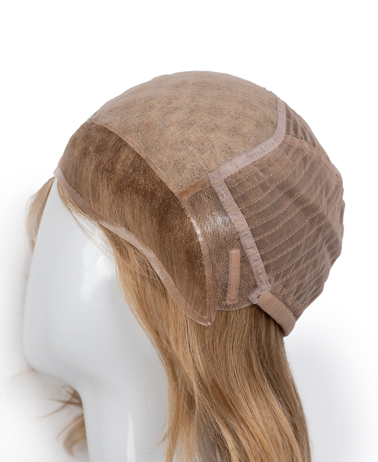 european virgin hair wig - 8" honey blonde.