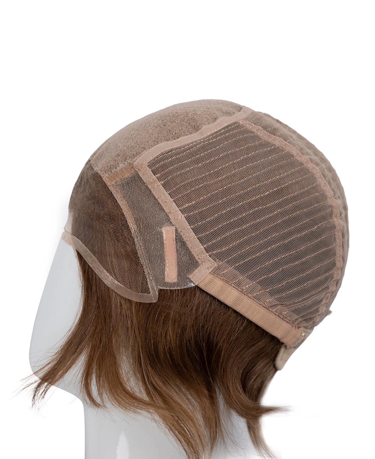 european virgin hair wig - 6" warm blonde.