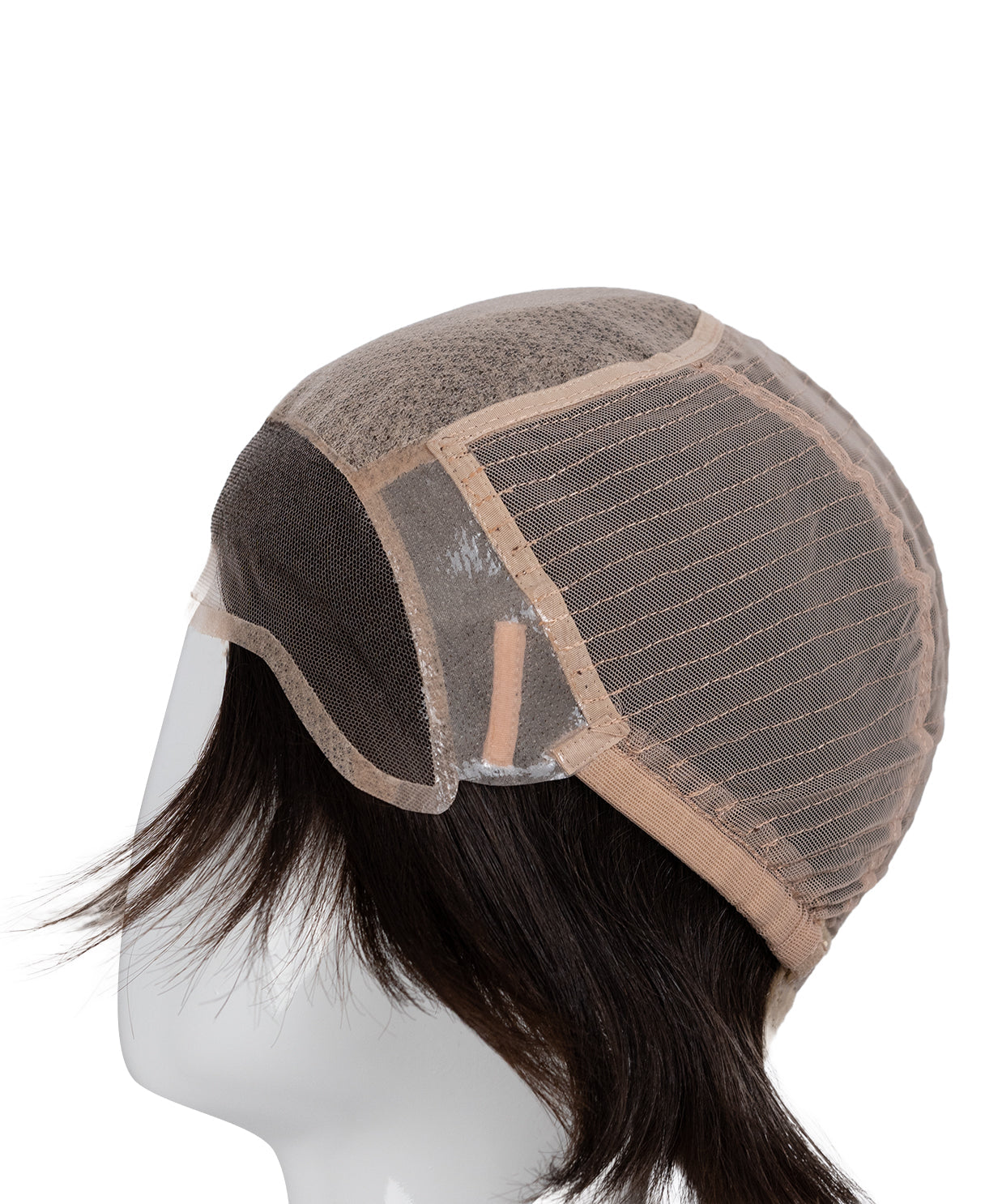 european virgin hair wig - 6" chocolate brown.