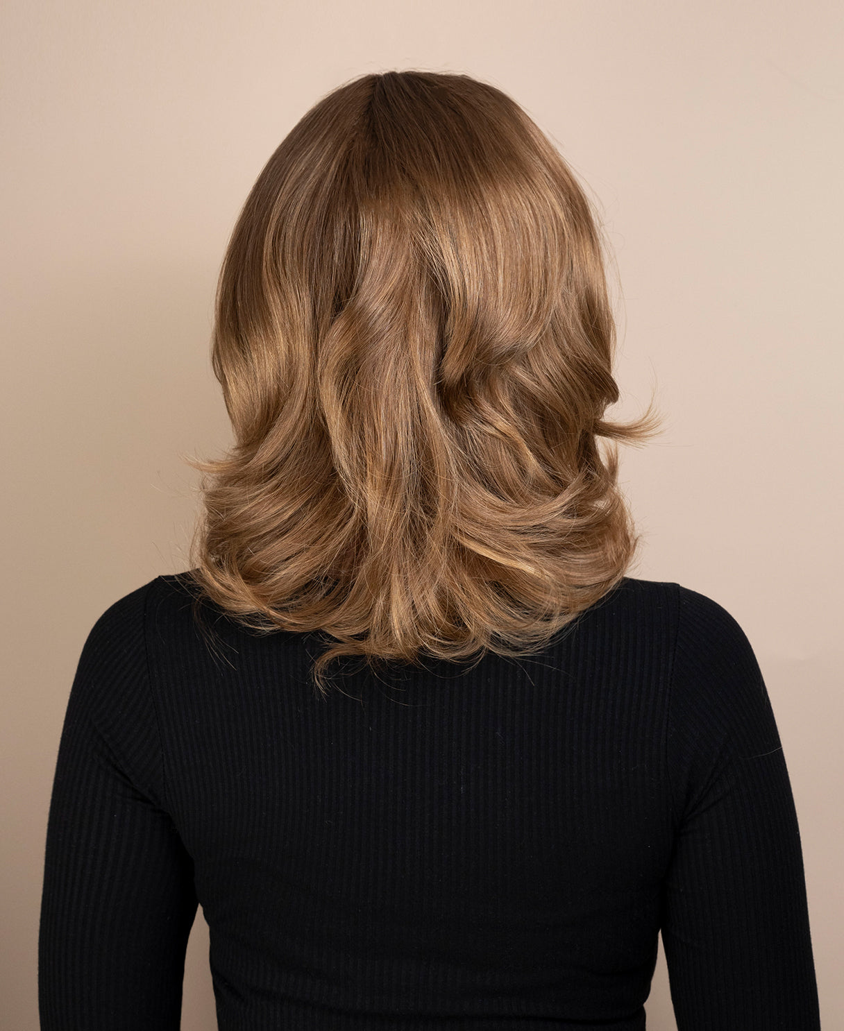 european virgin hair wig - 10" medium blonde.