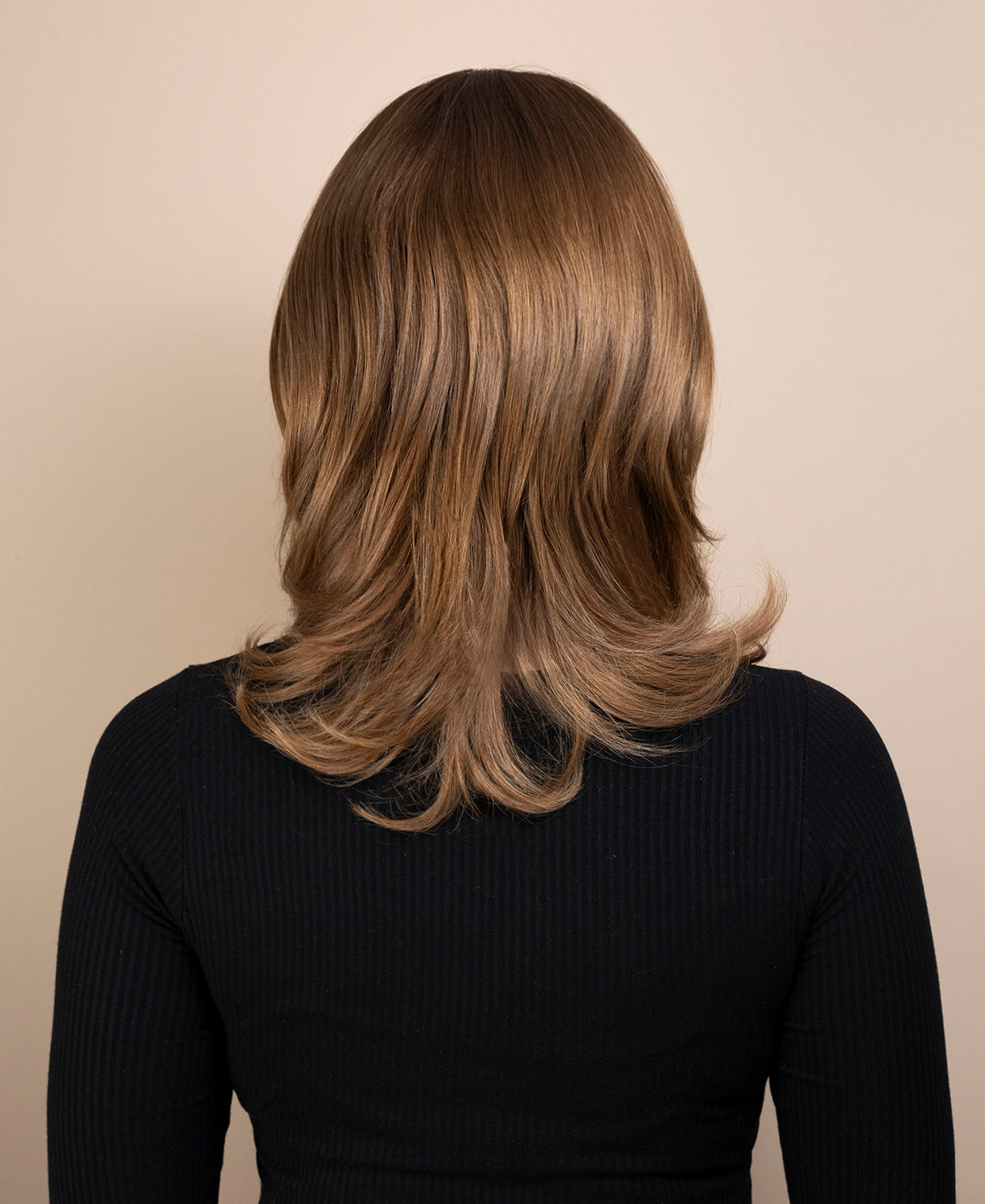 european virgin hair wig - 10" ash brown.