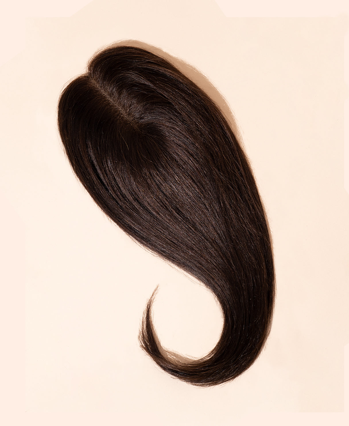 hair topper 12" chocolate brown.