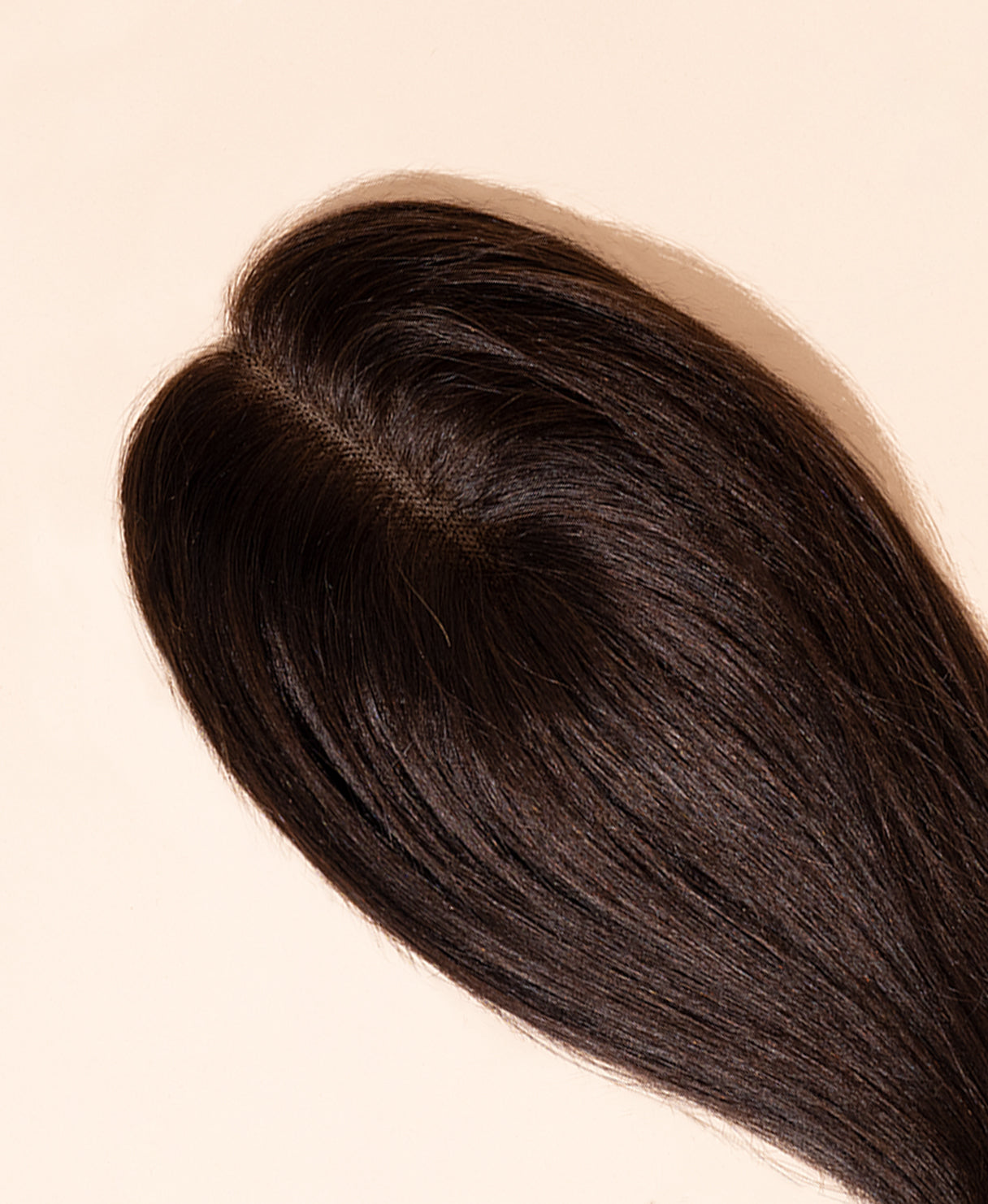 hair topper 12" chocolate brown.