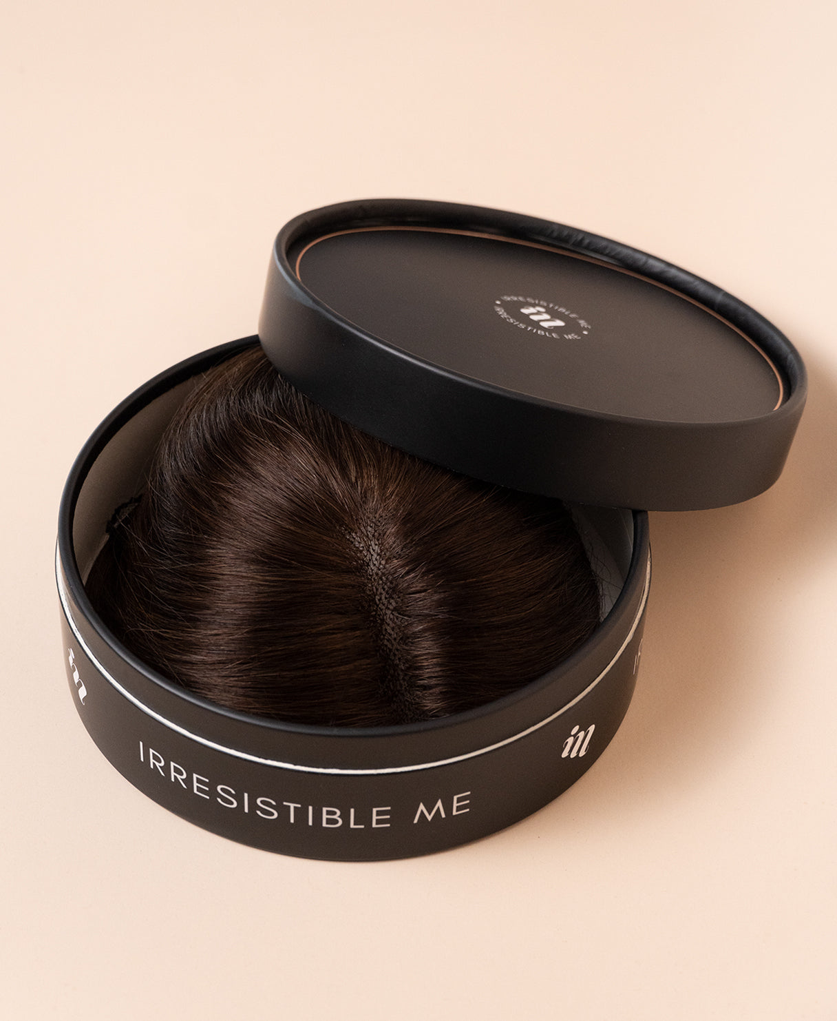 hair topper 12" chocolate brown.