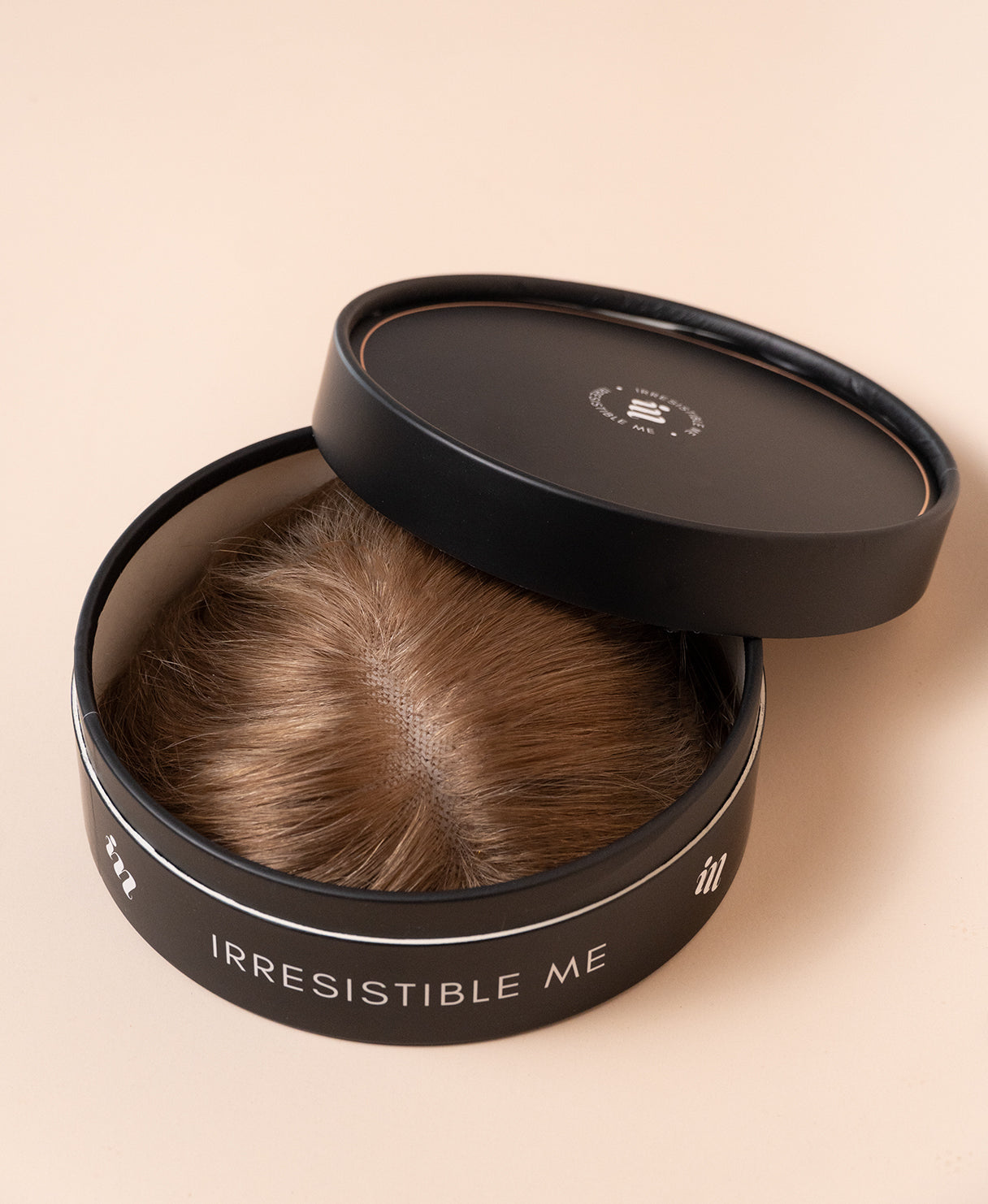 hair topper 12" dark blonde.