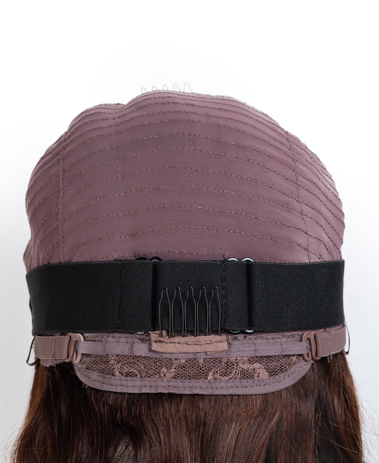 bouncy curls front lace wig - 18" bronde moneypiece.