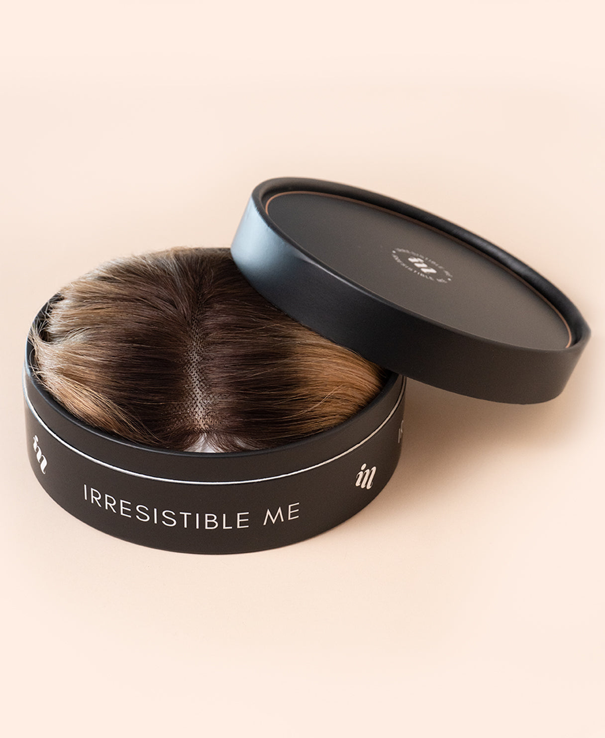 hair topper 12" rooted honey blonde.