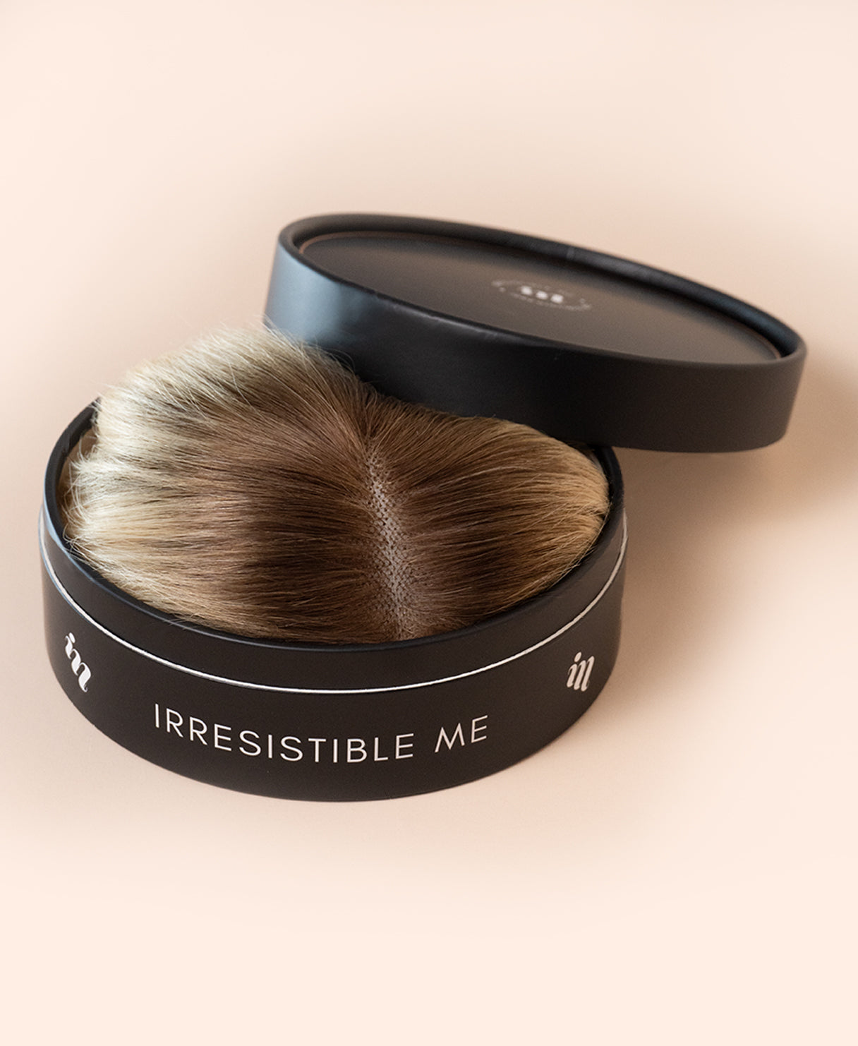 premium hair topper 14" rooted light blonde.