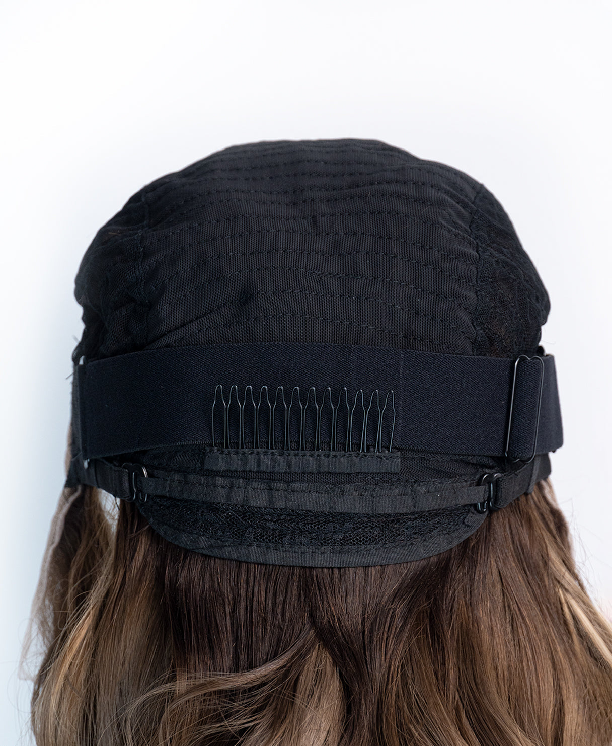 lace front human wig - 20" ash blonde balayage.