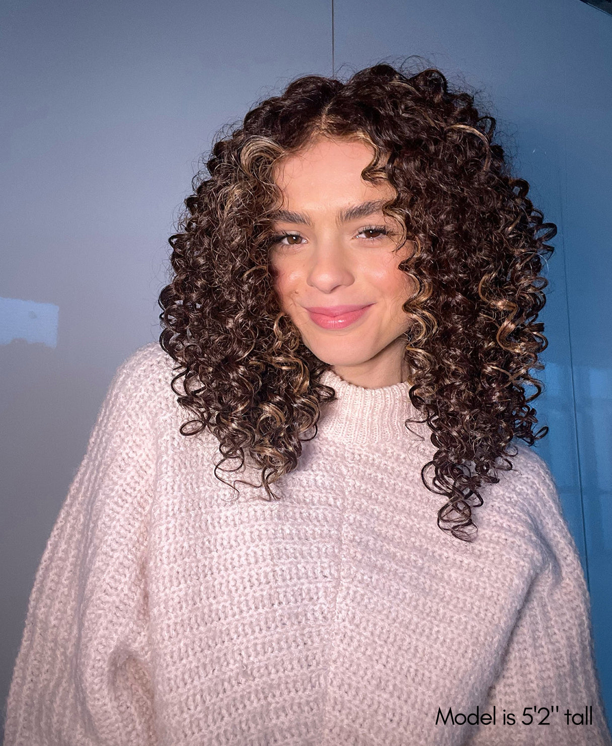 vegan fiber curly balayage - wig 16".