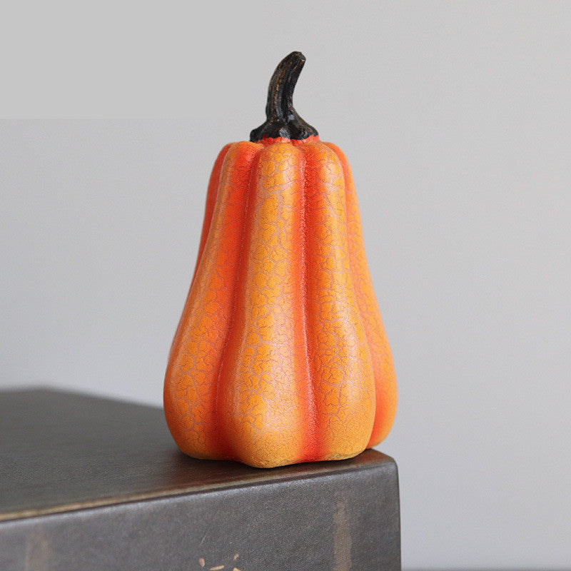Sainishops™New Halloween Pumpkin Lantern Simulation Pumpkin LED Candle Lamp