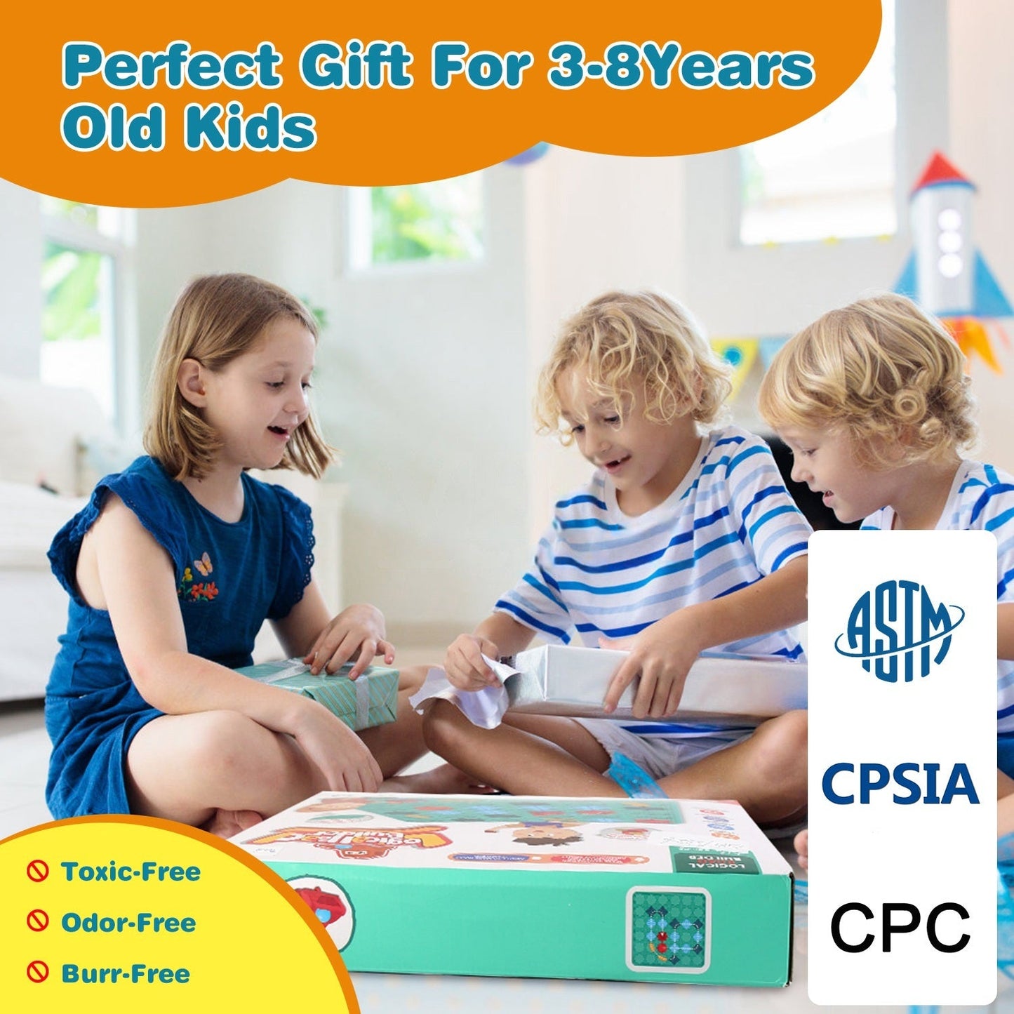 Sainishops™Kids Logical Road Builder Toy