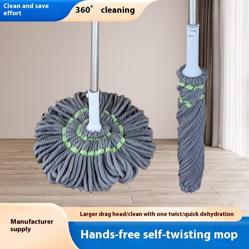 Sainishops™Rotating Hand Washing Free Self drying Water Mop