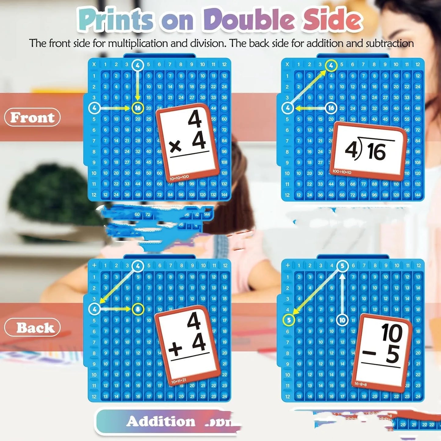 Sainishops™Multiplication And Division Flash Memory Card