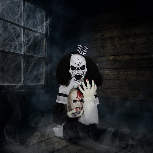 Sainishops™Halloween Decoration Scary Clown Sound Actived Party Decor