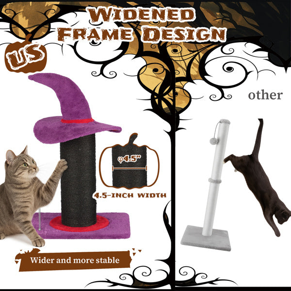 Sainishops™Wizard Hat Cat Scratching Toy