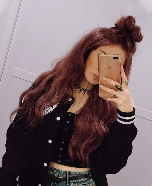 half up/half down #33 auburn.