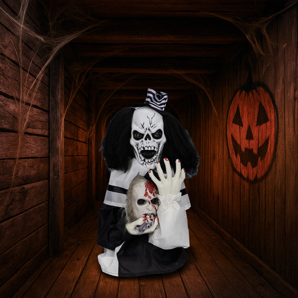 Sainishops™Halloween Decoration Scary Clown Sound Actived Party Decor