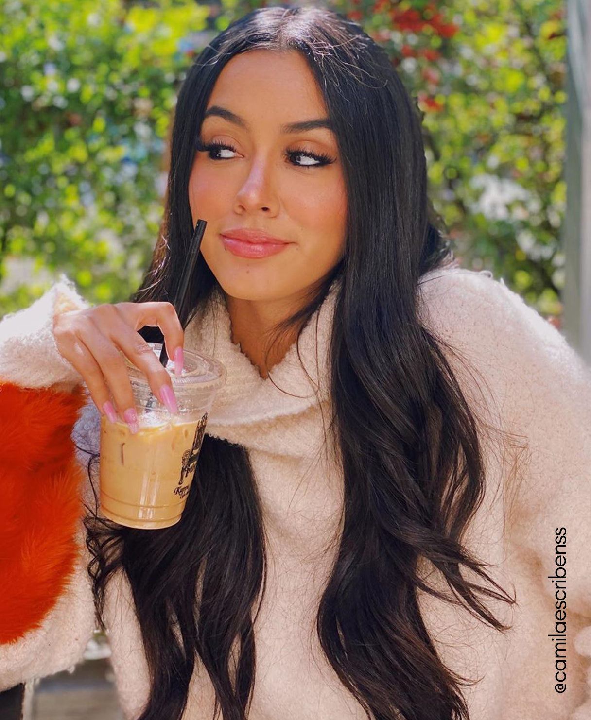 clip-in hair extensions natural black.