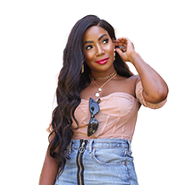 clip-in hair extensions 3C #1b Natural Black