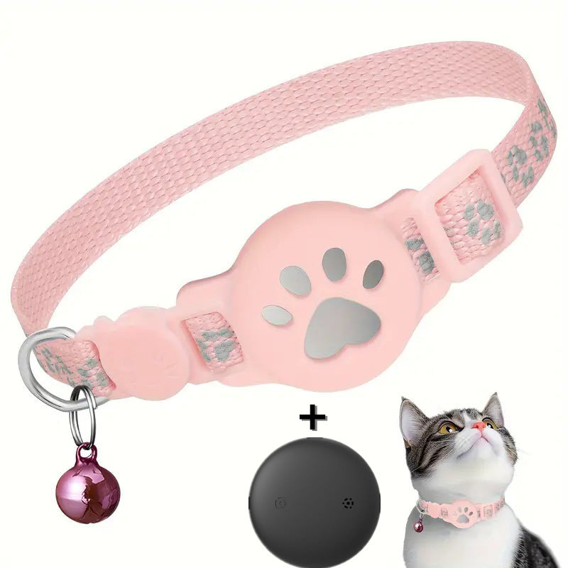Sainishops™Creative Cartoon Printed Pet Cat Locator Collar