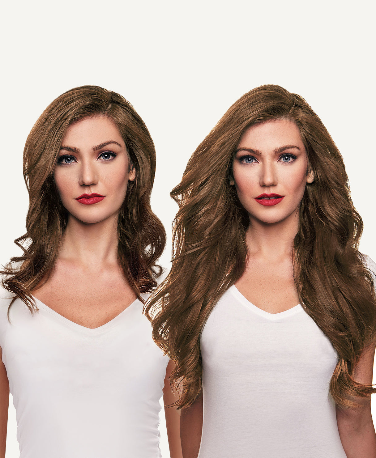 tape-in hair extensions light brown.