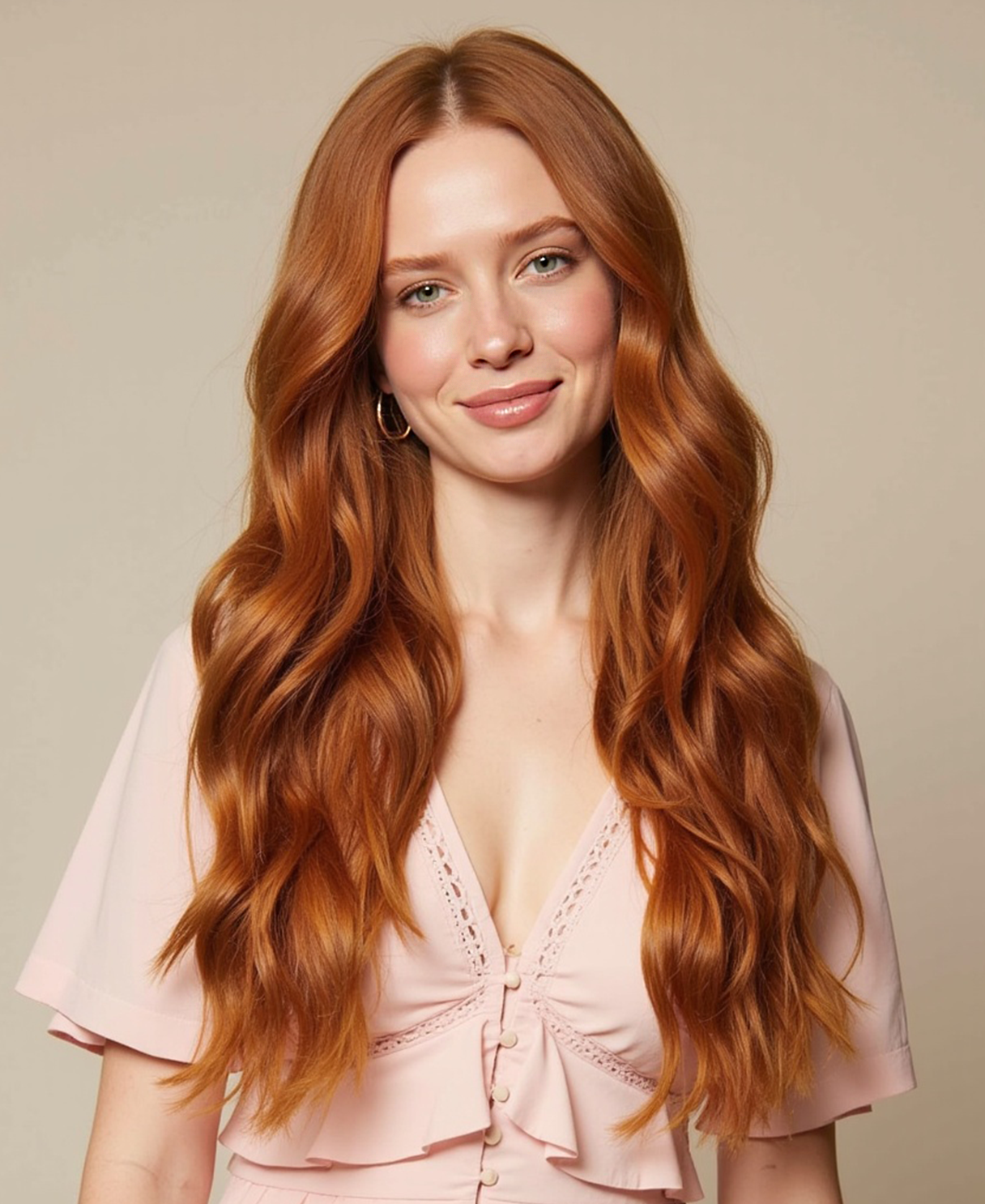 clip-in hair extensions gingerbread.