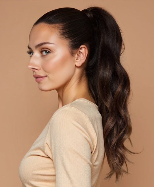 ponytail - dimensional brown.