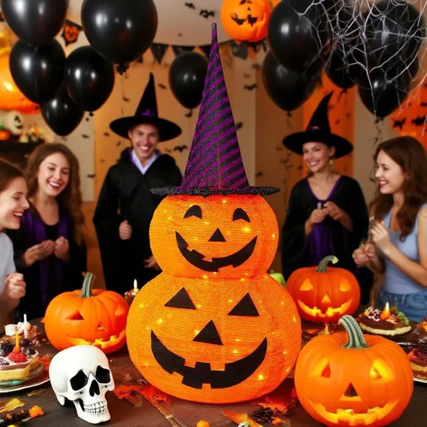 Sainishops™Halloween Collapsible Pumpkin Decorations
