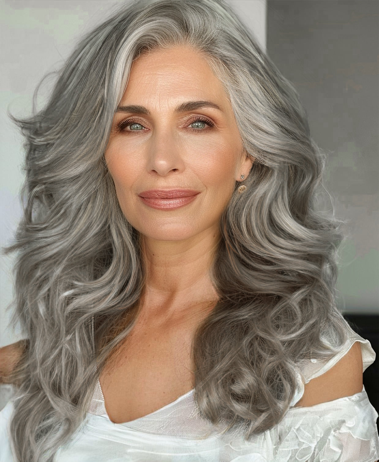 tape-in hair extensions salt & pepper.