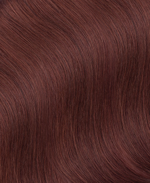 invisible clip-in hair extensions auburn.