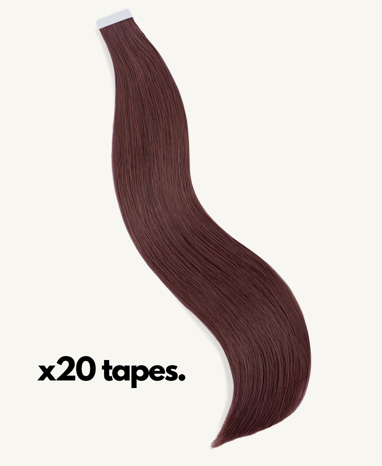 tape-in hair extensions auburn.