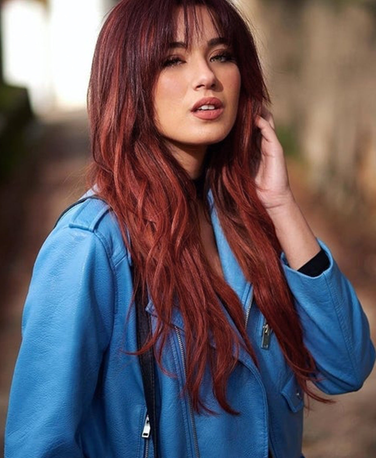 clip-in volumizer copper.